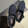 斯凱奇（Skechers）七夕禮物送男友男鞋夏季一腳蹬透氣健步鞋舒適休閑鞋緩震低幫懶人 海軍藍(lán)色/NVY 41 曬單實拍圖