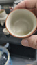 汝窯茶具套裝家用石磨泡茶壺陶瓷功夫茶杯懶人半自動沖茶神器全套 米黃自動泡茶器+公道杯+六杯 曬單實拍圖