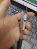 百樂(lè )（PILOT）JUICE果汁筆按動(dòng)黑色中性筆高顏值0.5mm簽字筆黑筆水筆學(xué)生考試刷題水性筆辦公用品文具 單支 曬單實(shí)拍圖