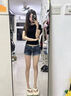 H8網(wǎng)紅同款踩屎感厚底人字拖女夏季2025增高防滑外穿海邊沙灘拖鞋 奶芙白【EVA一體成型】 40-41 【尺碼偏大，適合39-40碼】 曬單實拍圖