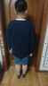 小豬托尼胖男童t恤純棉秋裝兒童長袖親膚6-15歲中大童運動長t青少年25新款 曬單實拍圖