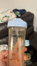 HEGEN海格恩吸管杯1-3歲330ml兒童PPSU多功能學(xué)飲杯直飲喝水杯藍(lán)色 曬單實(shí)拍圖