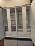 美的（Midea）首創(chuàng)45cm超薄嵌入餐邊柜家用客廳冰箱左餐右廚大容量底部散熱十字四開門國家補貼BCD-427WUSGPZM 曬單實拍圖