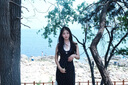 瑜尚臻品法式蕾絲掛脖V領(lǐng)碎花連衣裙女2025夏季新款收腰設(shè)計感度假長裙子 碎花掛脖裙【M】建議120斤內(nèi) 曬單實(shí)拍圖