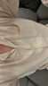 無(wú)印良品（MUJI）男式 無(wú)側縫 泡泡紗短袖睡衣 薄荷綠色條紋  XL  曬單實(shí)拍圖