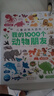 點(diǎn)讀版動(dòng)物大百科我的1000個(gè)動(dòng)物朋友 1-4歲寶寶認知力培養大書(shū)幼兒科普百科全書(shū) 支持小猴皮皮點(diǎn)讀筆 曬單實(shí)拍圖