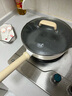 蘇泊爾（SUPOR）炒鍋不粘小炒菜鍋陶瓷覆層家用平底鍋聚油深煎鍋電磁爐燃氣灶通用 【聚油防凸底】直徑 26cm 曬單實拍圖