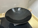 王源吉炒鍋廣式鑄鐵圓底雙耳鐵鍋無(wú)涂層傳統(tǒng)家用老式炒菜鍋42cm 曬單實(shí)拍圖