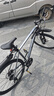 喜德盛（xds）山地自行車(chē)黑客700鋁合金車(chē)架2025款24速油壓碟剎成人單車(chē) 灰/黑17 曬單實(shí)拍圖