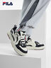 FILA斐樂(lè )男鞋易烊千璽同款板鞋律動(dòng)鞋2025春新款時(shí)尚休閑運動(dòng)鞋 黑/初雪白-BP 42 曬單實(shí)拍圖