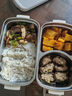 飯盒上班族小學(xué)生316L不銹鋼多層分隔便當盒帶飯餐盤(pán)T5301+Z5069 曬單實(shí)拍圖