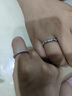 DRAGBOLL鉆戒女戒指莫桑鉆情侶對戒婚戒結婚求婚紀念日送女友生日禮物 活口自由調節 曬單實(shí)拍圖