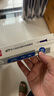 得力（deli）可擦按動(dòng)中性筆芯 0.5mm子彈頭學(xué)生中心筆簽字筆水筆替芯  晶藍 20支/盒GT164 曬單實(shí)拍圖