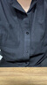 倉(cāng)石一樹倉(cāng)石一樹亞麻襯衫男短袖襯衣寬松中國(guó)風(fēng)夏季棉麻男士休閑半袖上衣 黑色 XL 曬單實(shí)拍圖
