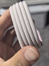 小米6A 磁吸自收納 快充數(shù)據(jù)線 1m (USB-C to USB-C) 粉色 曬單實(shí)拍圖