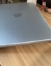 VOKAMO防摔耐刮適用蘋(píng)果電腦筆記本MacBook Air13英寸保護殼M4/3/2帶支架22到2025年新款磨砂外套 半透明 曬單實(shí)拍圖