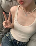 VVIENNE WESTLOCK【代購現貨】VivienneWestwood薇薇安西太后珍珠項鏈土星別針鎖骨 銀色--土星別針珍珠鏈 曬單實(shí)拍圖