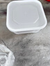 冰箱保鮮盒食品級冰箱收納盒塑料密封盒蔬菜水果冷凍盒便當盒 方形保鮮盒650ML（1個裝） 曬單實拍圖