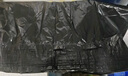 畢亞茲物業(yè)平口垃圾袋黑色80*100cm50只單面1.2絲大號加厚塑料袋 曬單實(shí)拍圖
