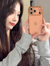 音威爾蘋(píng)果17手機殼透明iphone17proMax保護殼全包防摔17Air套17pro閃粉17plus硬殼男女款 【沙漠金】星空閃粉硬殼 自帶超清鏡頭膜 iPhone 17 Pro 曬單實(shí)拍圖