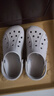 卡駱馳（CROCS）洞洞鞋貝雅男鞋女鞋輕便耐磨一腳蹬拖鞋休閑鞋|10126 卵石色-2V3 37 /38(230mm) 曬單實拍圖