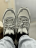 斯凱奇（Skechers）男鞋復古戶(hù)外鞋徒步鞋輕質(zhì)舒適緩震城市戶(hù)外運動(dòng)休閑鞋237631 自然色/灰色/NTGY 41 曬單實(shí)拍圖