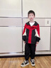 G.DUCKKIDS小黃鴨男童秋裝套裝2025新款兒童春秋外套中大童男孩運動(dòng)服三件套 紅色兩件套 150 尺碼11~12歲【140-150cm】 曬單實(shí)拍圖