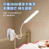 萬火夾式臺(tái)燈充電床頭燈臺(tái)風(fēng)臥室宿舍小臺(tái)燈書桌夾子超亮夜燈充插兩用 曬單實(shí)拍圖
