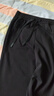 森馬（Semir）[商場(chǎng)同款]休閑褲女闊腿褲2025春季抽繩衛褲ins潮流101125127009A 曬單實(shí)拍圖