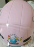 永久3C兒童頭盔電動(dòng)車(chē)全盔3-12歲半盔6-12歲安全帽 3-6歲四季夏季防曬電瓶車(chē)105粉色【高清長(cháng)鏡】 曬單實(shí)拍圖