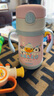 膳魔師（THERMOS）兒童吸管保溫杯小黃鴨超輕316L不銹鋼把手幼兒園寶學(xué)生杯上學(xué)TCKC 曬單實(shí)拍圖