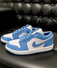 AJNIKER莆田純原高版本Air 喬1 AJ1 低幫籃球鞋煙灰芝加哥倒鉤運動(dòng)鞋 aj1 aj1low-大學(xué)藍 40 曬單實(shí)拍圖