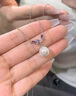 MEXNIA高端奢侈品飾品紫藤花珍珠項鏈女鎖骨鏈感生日禮物紀念日送女友 紫藤花珍珠項鏈 曬單實(shí)拍圖