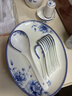 錦秋堂景德鎮(zhèn)陶瓷器 骨瓷餐具 家用碗碟套裝 青花釉下彩 中式洗碗機(jī)可用 6-10人|洗碗機(jī)可用|一覽芳華 60頭 曬單實(shí)拍圖