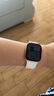 Apple/蘋(píng)果 Watch Series 10 智能手表GPS款42毫米玫瑰金色鋁金屬表殼淡桃粉色運(yùn)動(dòng)型表帶S/M MX1R3CH/B 曬單實(shí)拍圖