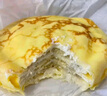 俏儂【榴蓮果肉≥158g】蘇丹王榴蓮千層蛋糕450g 生日蛋糕  曬單實(shí)拍圖