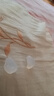 宜家依硅膠泥耳塞超強防噪音游泳防水睡眠防呼嚕隔音不傷耳降噪透明款 曬單實(shí)拍圖
