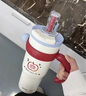 BABLOV保溫杯女士大容量高顏值學(xué)生冰霸杯茶水分離吸管水杯禮物 曬單實(shí)拍圖