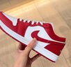 耐克（NIKE）男鞋 2025夏季新款運動鞋低幫舒適AIR JORDAN 1 LOW休閑籃球鞋 553558-166 43 曬單實拍圖