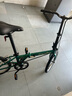 大行（DAHON）D6折疊自行車(chē)20英寸6速入門(mén)級折疊車(chē)成人學(xué)生通勤休閑單車(chē)KBC061 墨綠色 曬單實(shí)拍圖