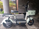新日電動(dòng)自行車(chē)小麥迪2.0【續航70公里-48V20AH-4塊鉛酸電池】350W電機家用代步車(chē)電瓶車(chē) 竹竹綠 曬單實(shí)拍圖