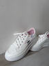 品牌女鞋2025新款斷碼秋冬時(shí)尚軟底跑步運動(dòng)鞋百搭防滑輕便休閑鞋 SYQR06白粉 38 曬單實(shí)拍圖