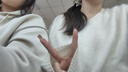 MUSLEY QUEEN羊絨羊毛衫女25秋季新款圓領拉毛拉絨柔軟毛衣純色無縫一體針織衫 羽毛白 均碼 曬單實拍圖