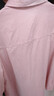 森馬（Semir）長(cháng)袖襯衫女冬中長(cháng)款寬松純棉燈芯絨純色襯衣通勤上衣101724105001 曬單實(shí)拍圖