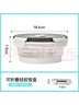原始人便攜硅膠碗露營(yíng)泡面必備用品戶(hù)外餐具可折疊旅行食品級飯盒 1000ml款圓形 曬單實(shí)拍圖