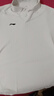 李寧（LI-NING）運(yùn)動(dòng)套裝polo兩件套夏季新品男女同款寬松透氣跑步服健身運(yùn)動(dòng)服 黑/白（白polo+平口冰絲褲） L/175 曬單實(shí)拍圖