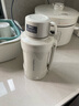 摩飛電器（Morphyrichards）電熱水壺便攜式燒水壺旅行熱水壺?zé)婵毡貕夭讳P鋼保溫瓶大容量戶外 MR6061 1L 椰奶白 曬單實拍圖