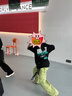 迪士尼女童綠色工裝褲夏季2025新款兒童薄款褲子女孩大童夏裝冰絲闊腿褲 綠色褲子KK207款-工裝褲 140 cm 曬單實(shí)拍圖