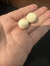 猛犸象牙滿(mǎn)紋冰料散珠手串配飾文玩頂珠單珠圓珠老型珠桶珠素珠 精品圓珠1.8cm/顆 曬單實(shí)拍圖