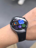 HUAWEI WATCH 5 46mm基礎款深錆色不銹鋼表殼蒼穹黑氟橡膠表帶首創(chuàng  )X-TAP智感窗鴻蒙AI腕上小藝eSIM通信 曬單實(shí)拍圖
